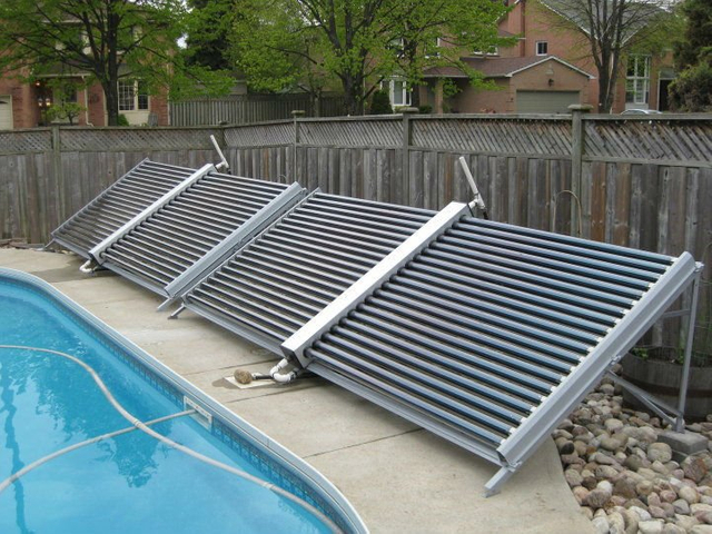 système de chauffage solaire pour piscine