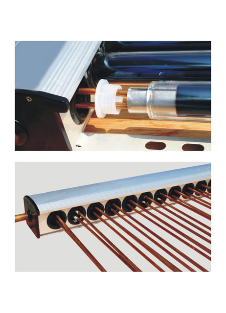 Capteur solaire à tube sous vide 47/1500 en u 